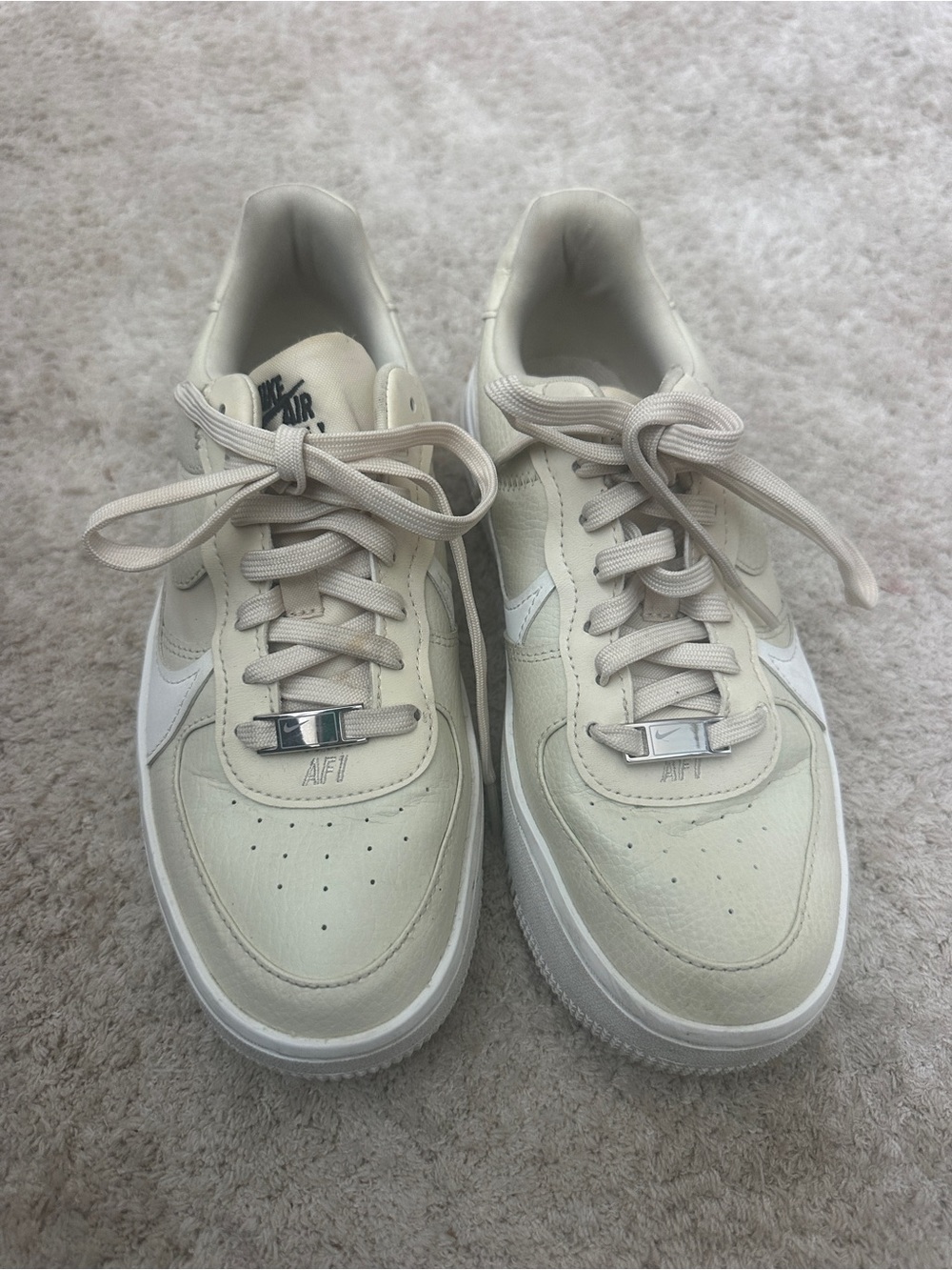 Nike Air Force 1 Women’s Sneakers in Off-White